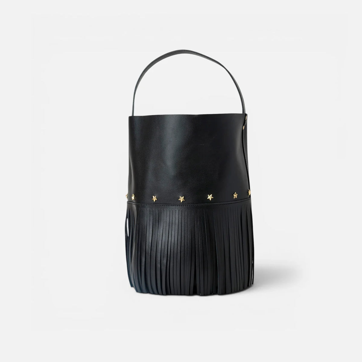 Bolso bucket fringes