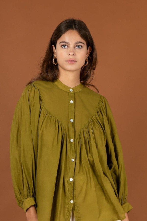 Camisa Corte Pico Lima