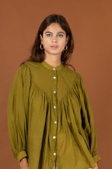 Camisa Corte Pico Lima