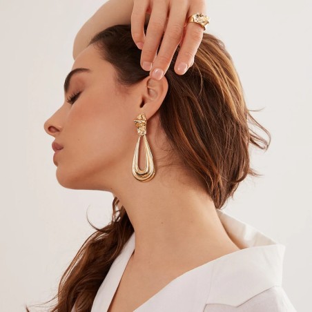 Pendientes LAGRIMA Oro