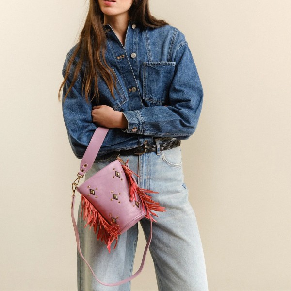 Candy Flecos Violeta Coral