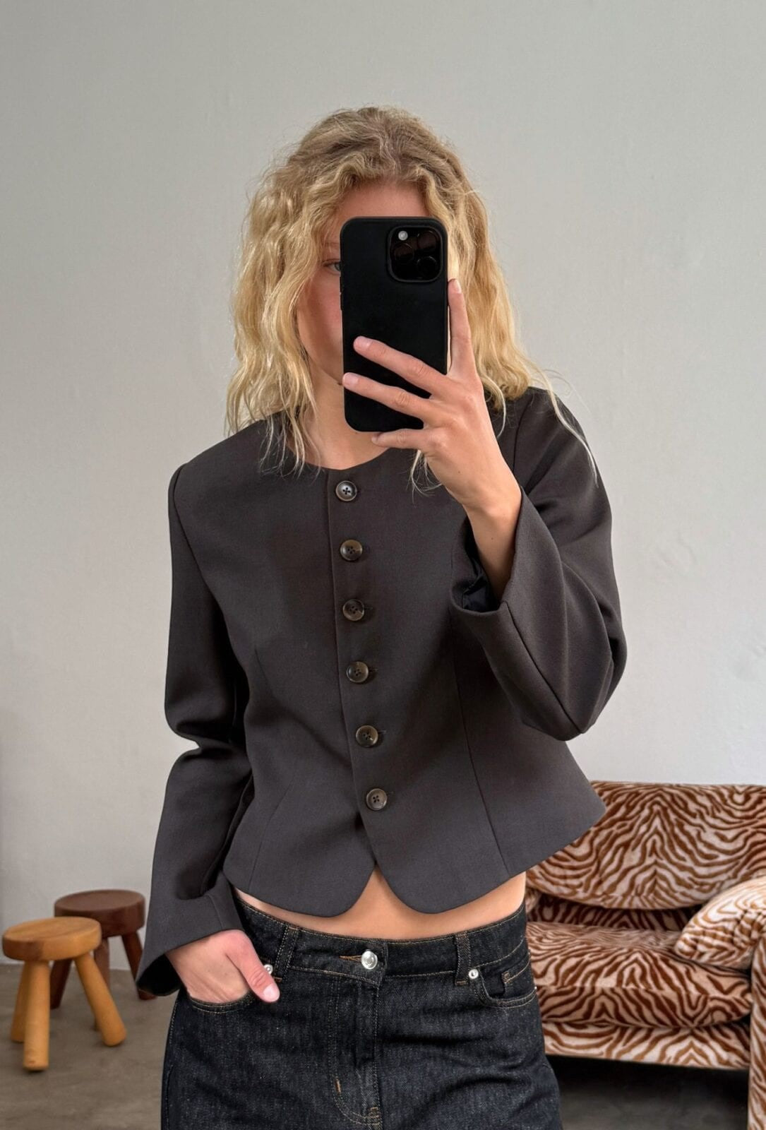 Chaqueta Petrine Espresso