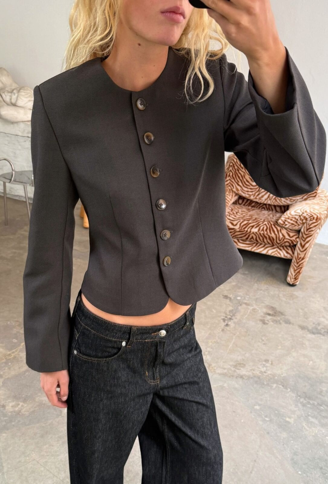 Chaqueta Petrine Espresso
