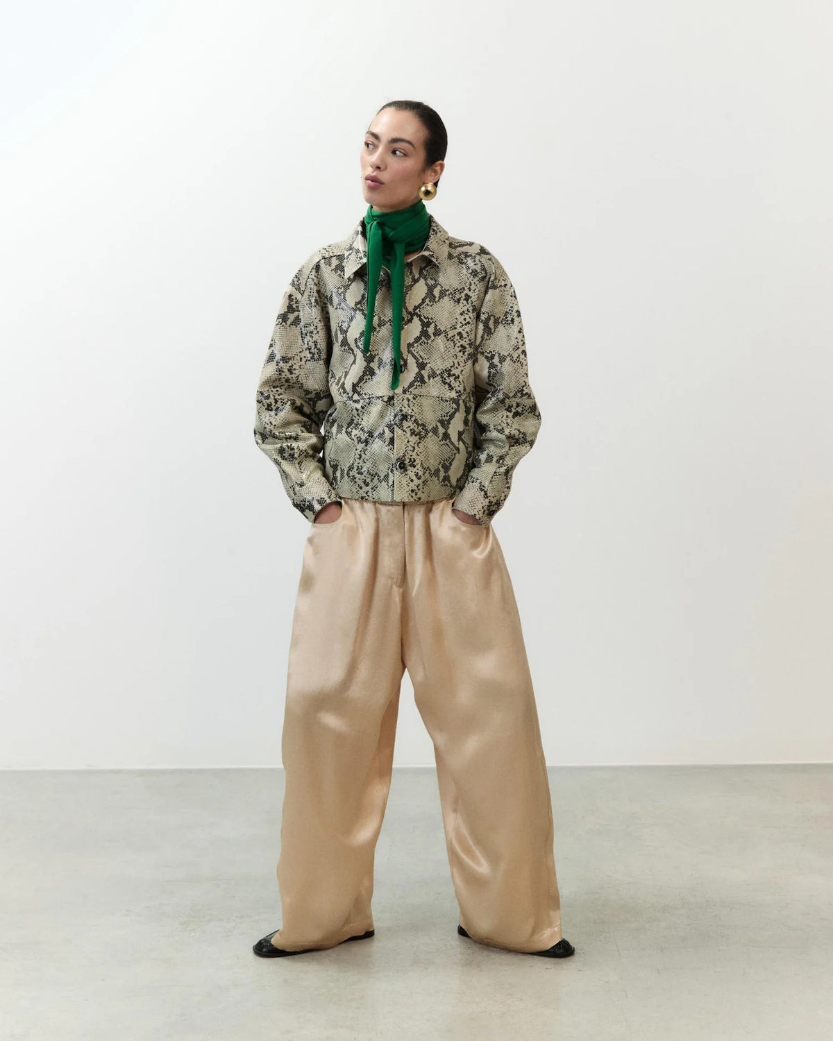 Chaqueta Piel Serpiente
